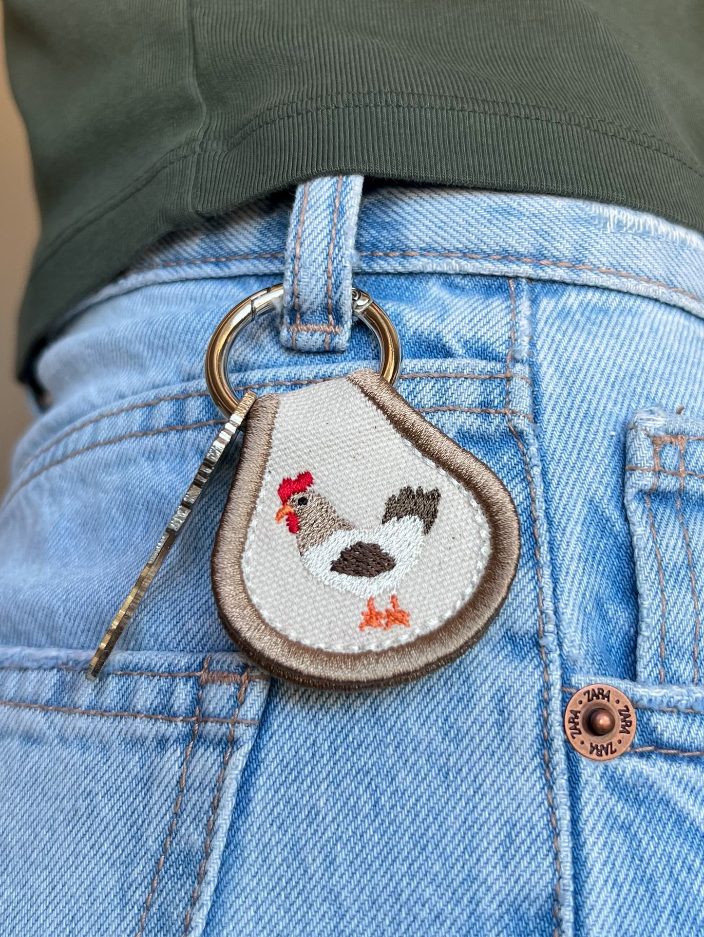 Neutral Rooster Accessory