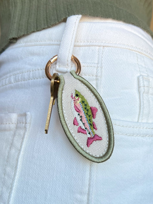 Rainbow Trout Pink Fin Accessory
