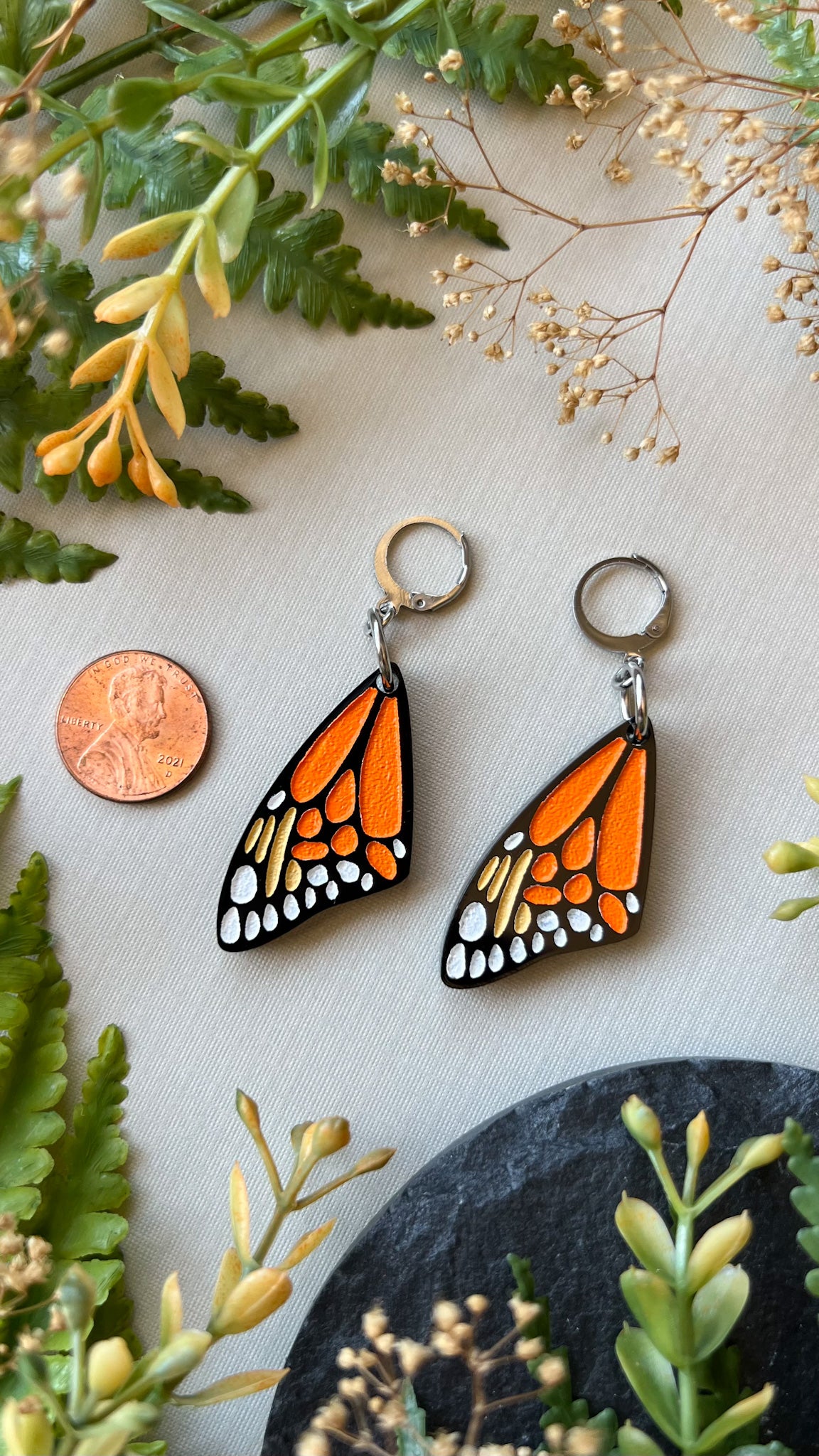 Butterfly Wing Earrings
