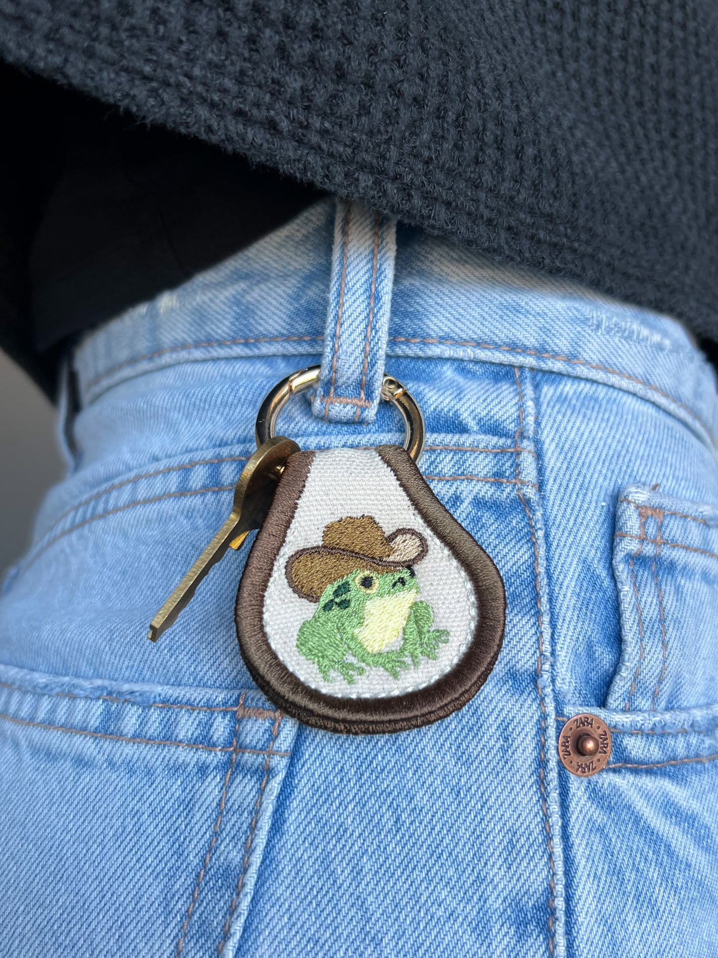 Cowboy Frog Accessory