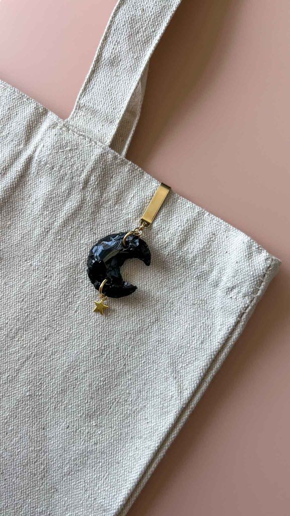 Crescent Crystal Moon Shoe Accessory